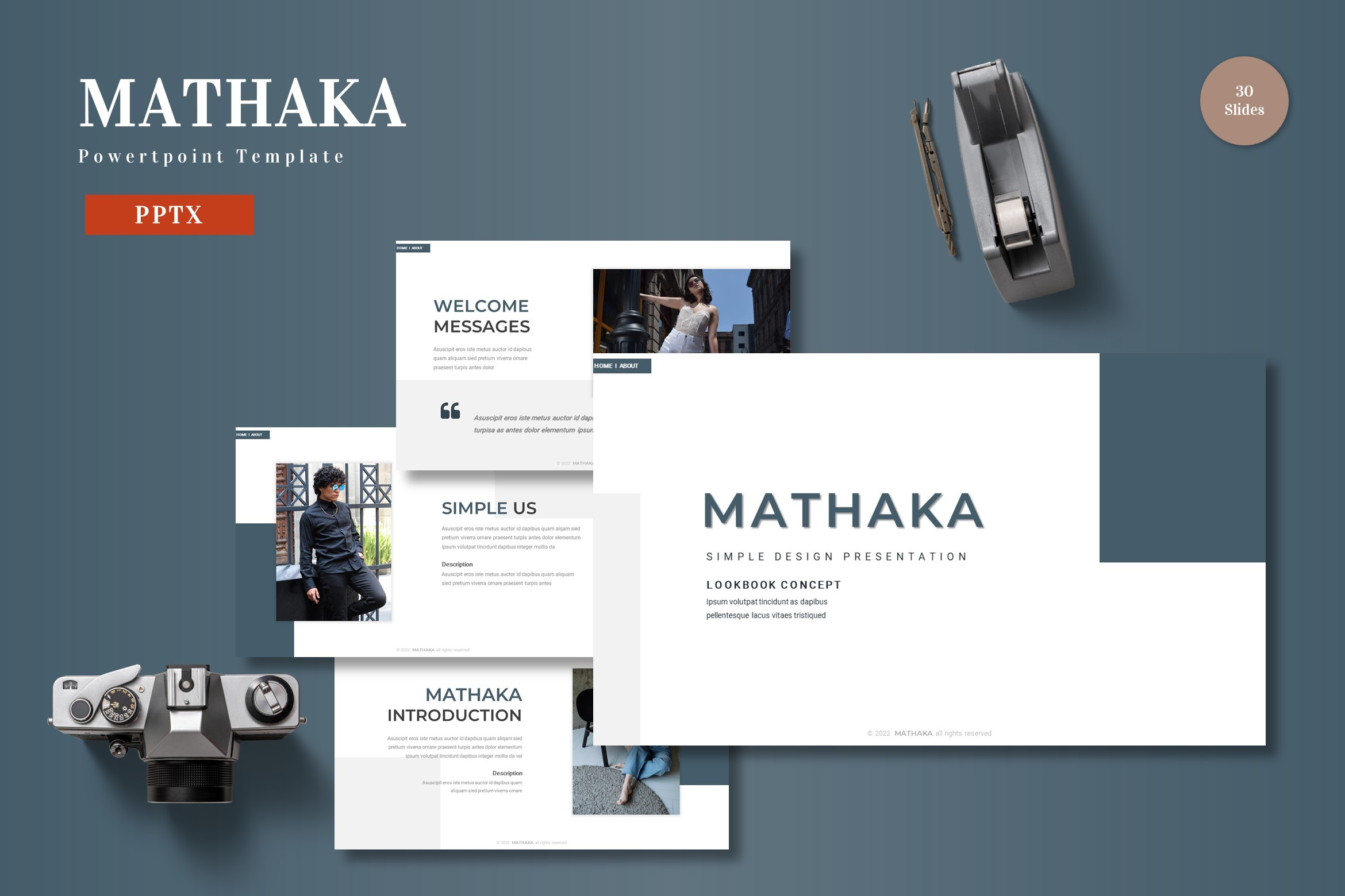 Mathaka - Powerpoint Template | Presentation Templates ~ Creative Market