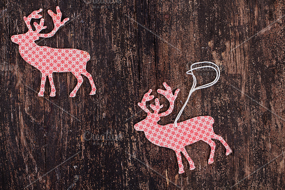 Deer Christmas Decoration | High-Quality Holiday Stock Photos