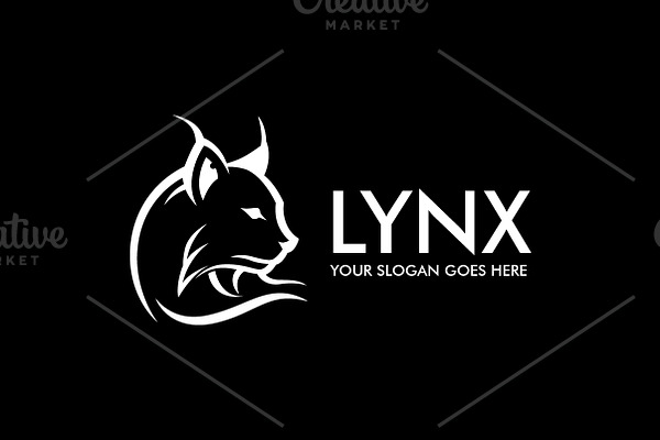 Lynx Logo | Creative Illustrator Templates ~ Creative Market