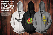 Download Zip-Up Hoodie Mockup Kit | Creative Product Mockups ...