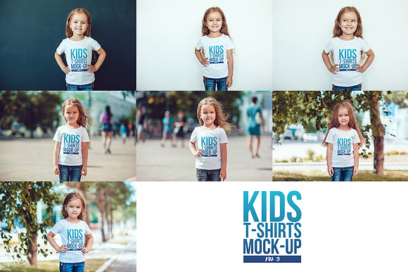 Kids T Shirt Mock Up S Mega Bundle Creative Photoshop Templates Creative Market