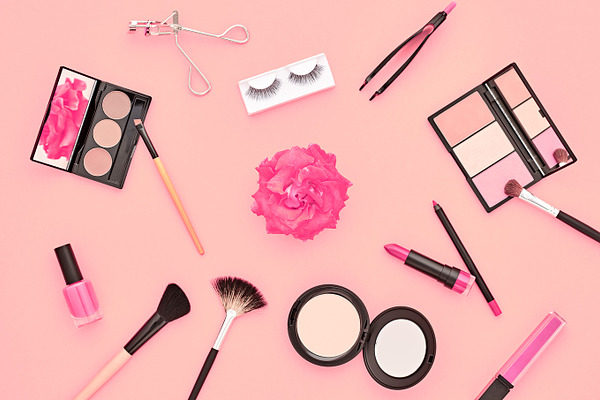 Fashion Cosmetic Makeup Accessories Featuring Cosmetic Makeup And Design High Quality Beauty Fashion Stock Photos Creative Market