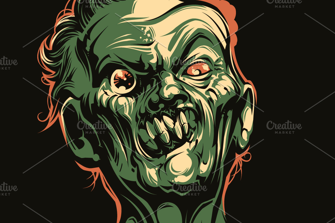 Vector Zombies | Illustrator Graphics ~ Creative Market