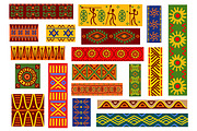 African ethnic ornaments | Background Graphics ~ Creative Market