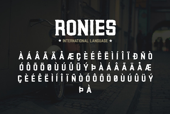 Ronies Vintage Font Stunning Display Fonts Creative Market