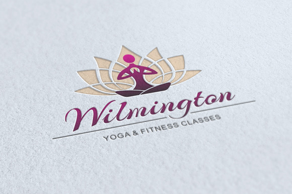 Yoga & Fitness Logo | Illustrator Templates ~ Creative Market