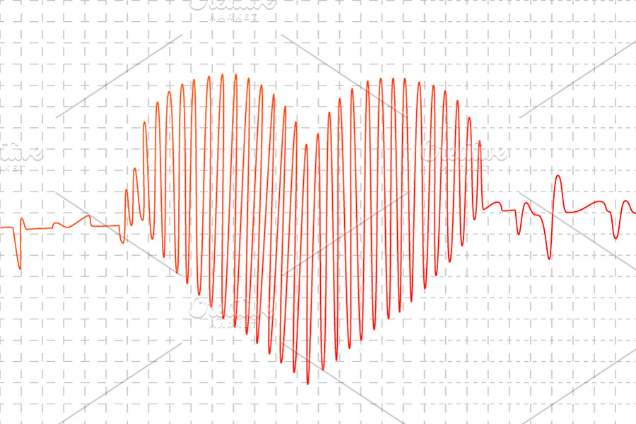 cardiogram-graph-in-heart-shape-healthcare-illustrations-creative