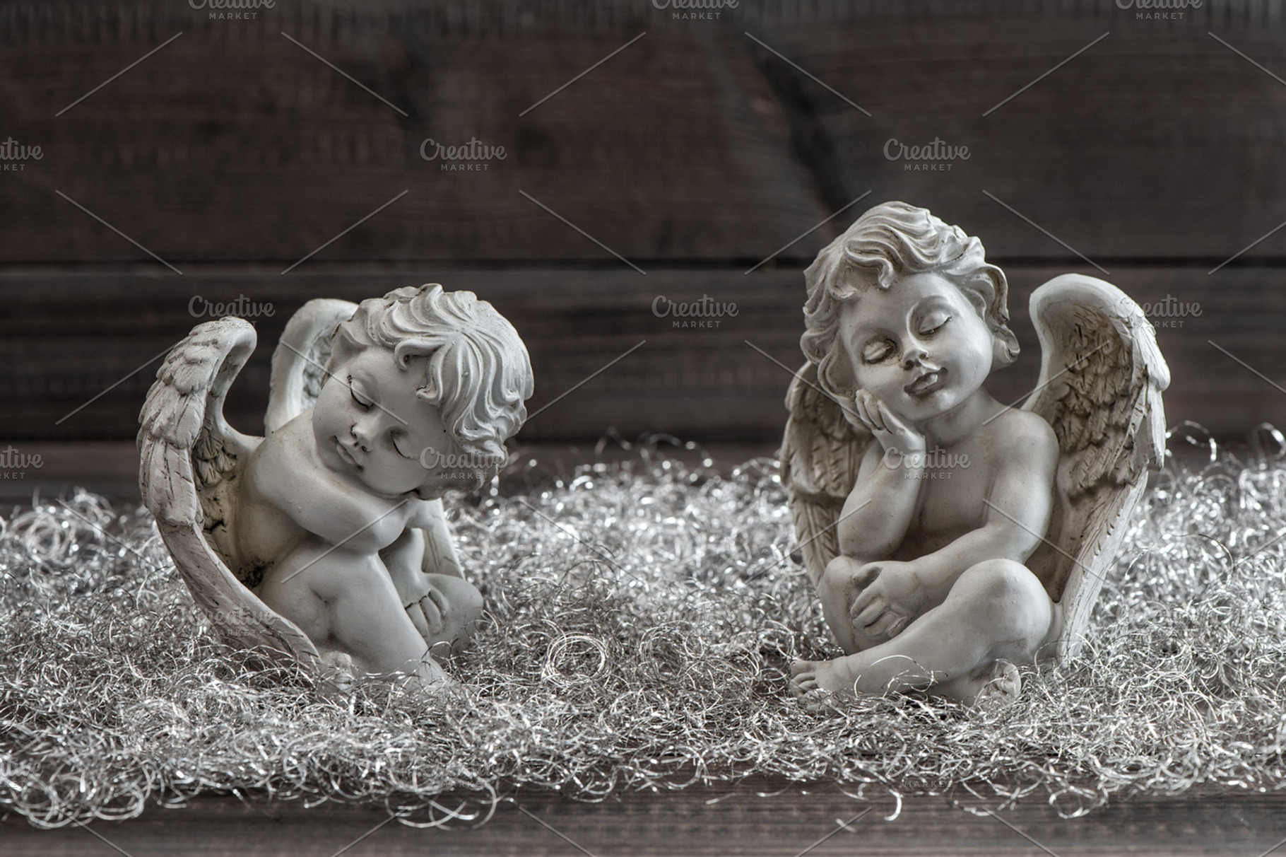 Guardian angel. Christmas decoration  HighQuality Holiday Stock