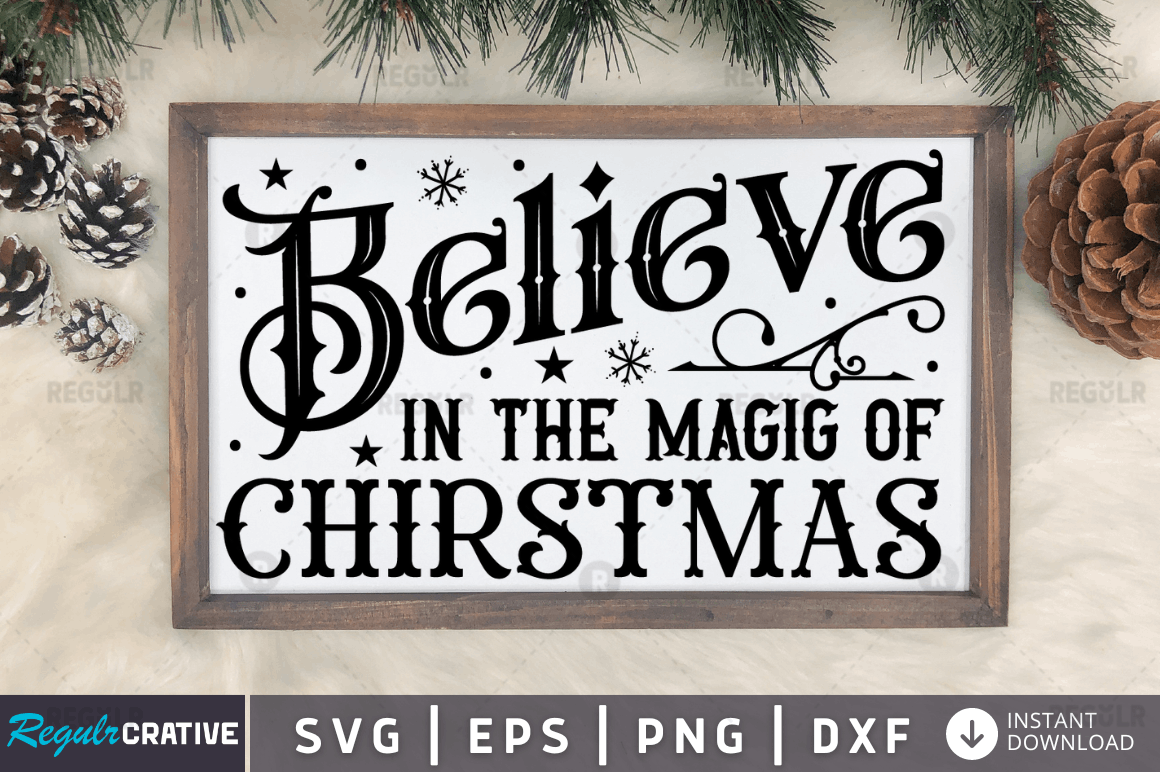 believe in the magig SVG | Creative Market