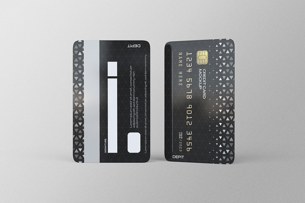 Credit Card Mockup | Print Templates ~ Creative Market