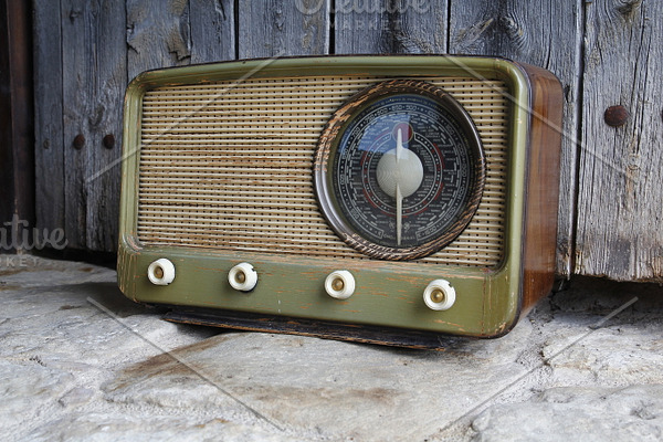 Old Radio Featuring Radio Old And Vintage High Quality Technology Stock Photos Creative Market