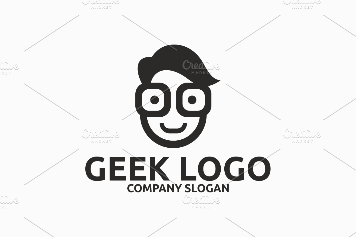 Geek Logo Branding And Logo Templates Creative Market