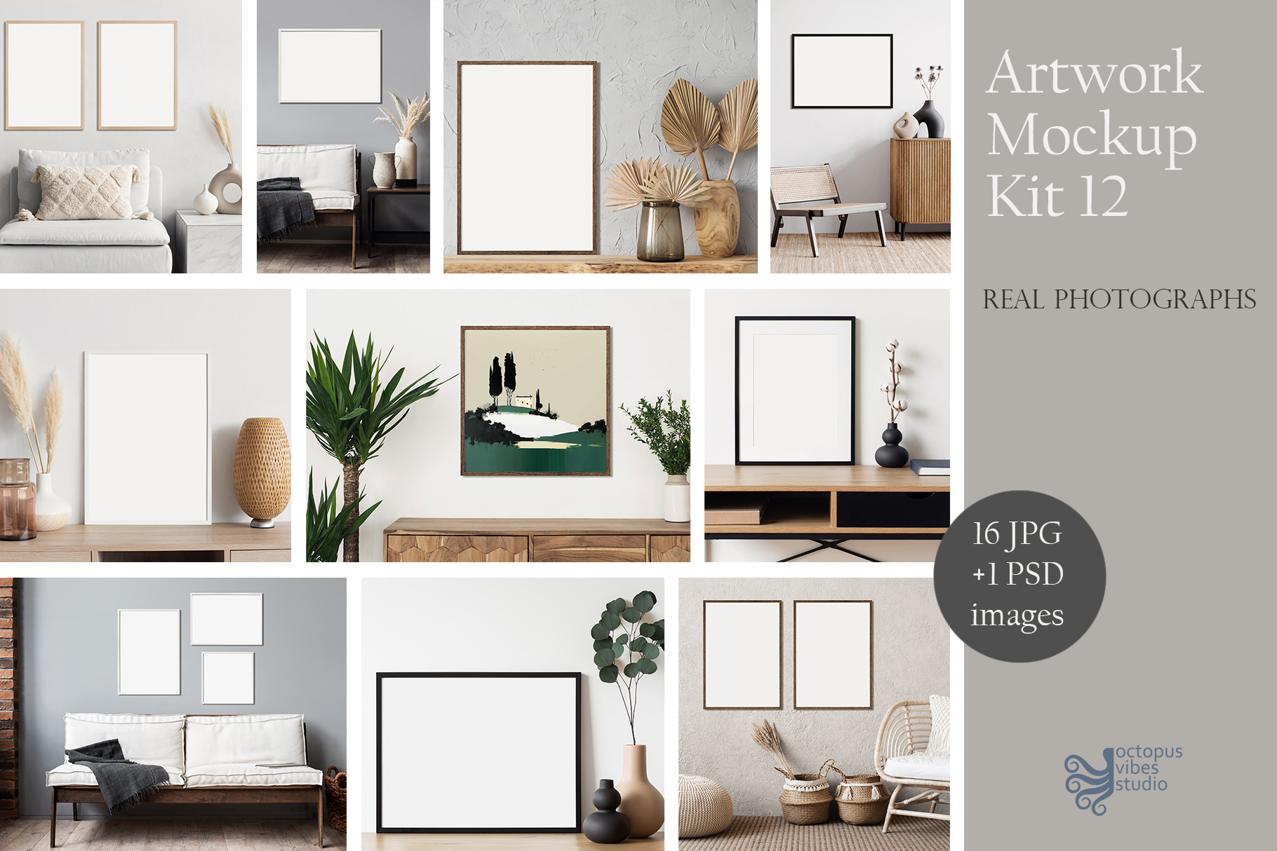 Artwork Frame Mockup Photo Bundle | Creative Market