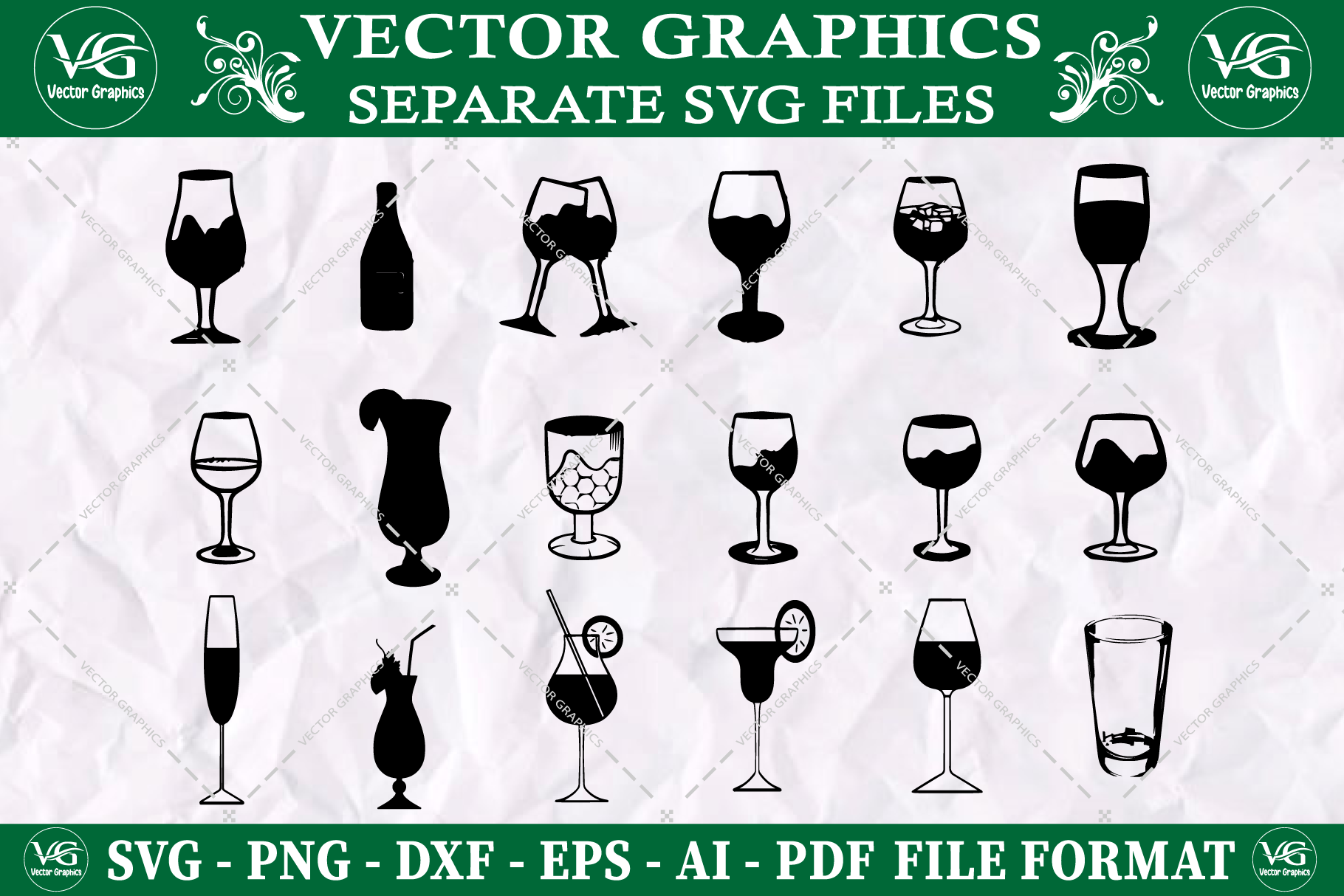 Drink Glass svg, Cocktails svg, | Creative Market