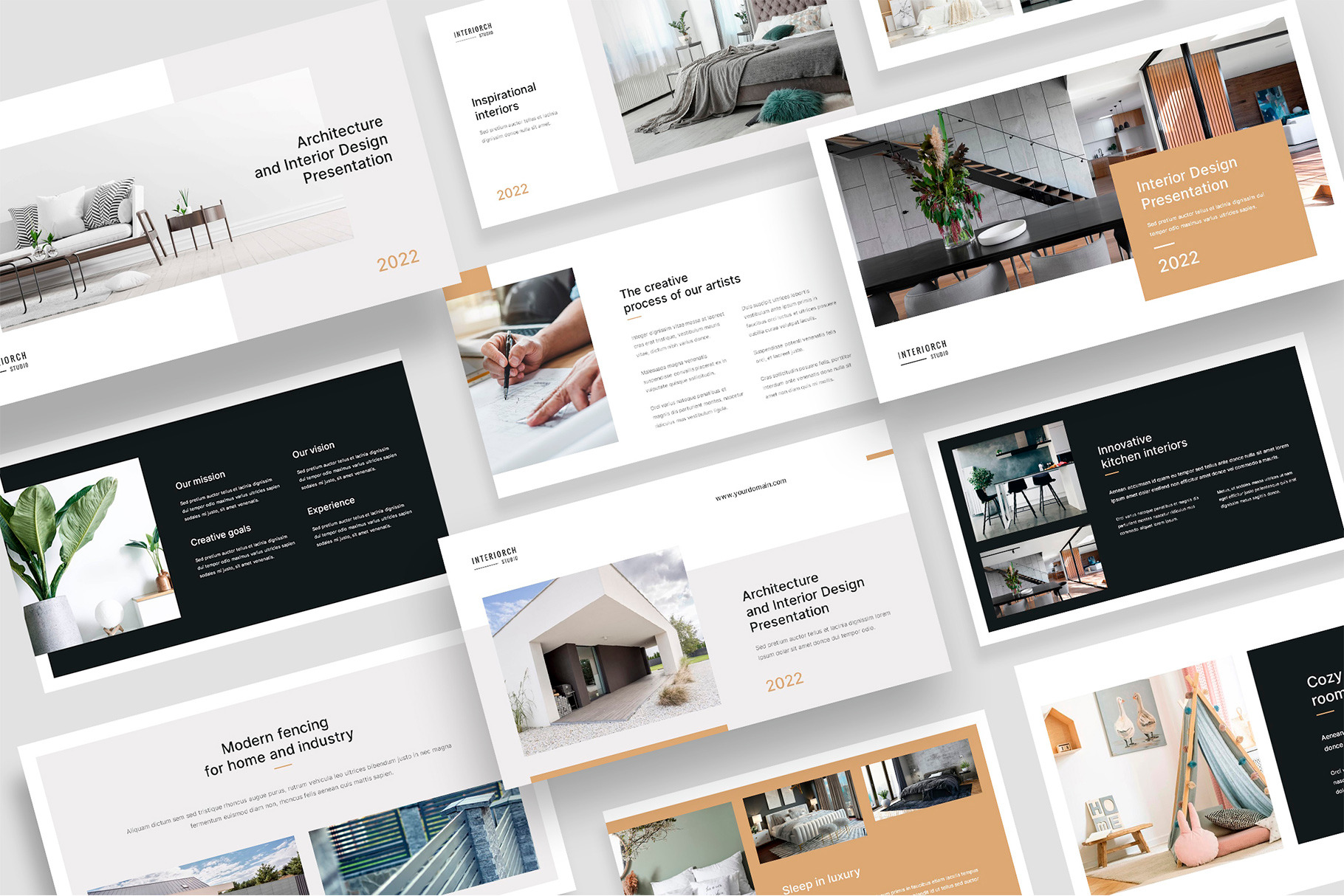 Architectural & Interior Design Presentation Board Templates