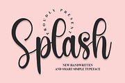 Splash | Elegant Typeface | Creative Market