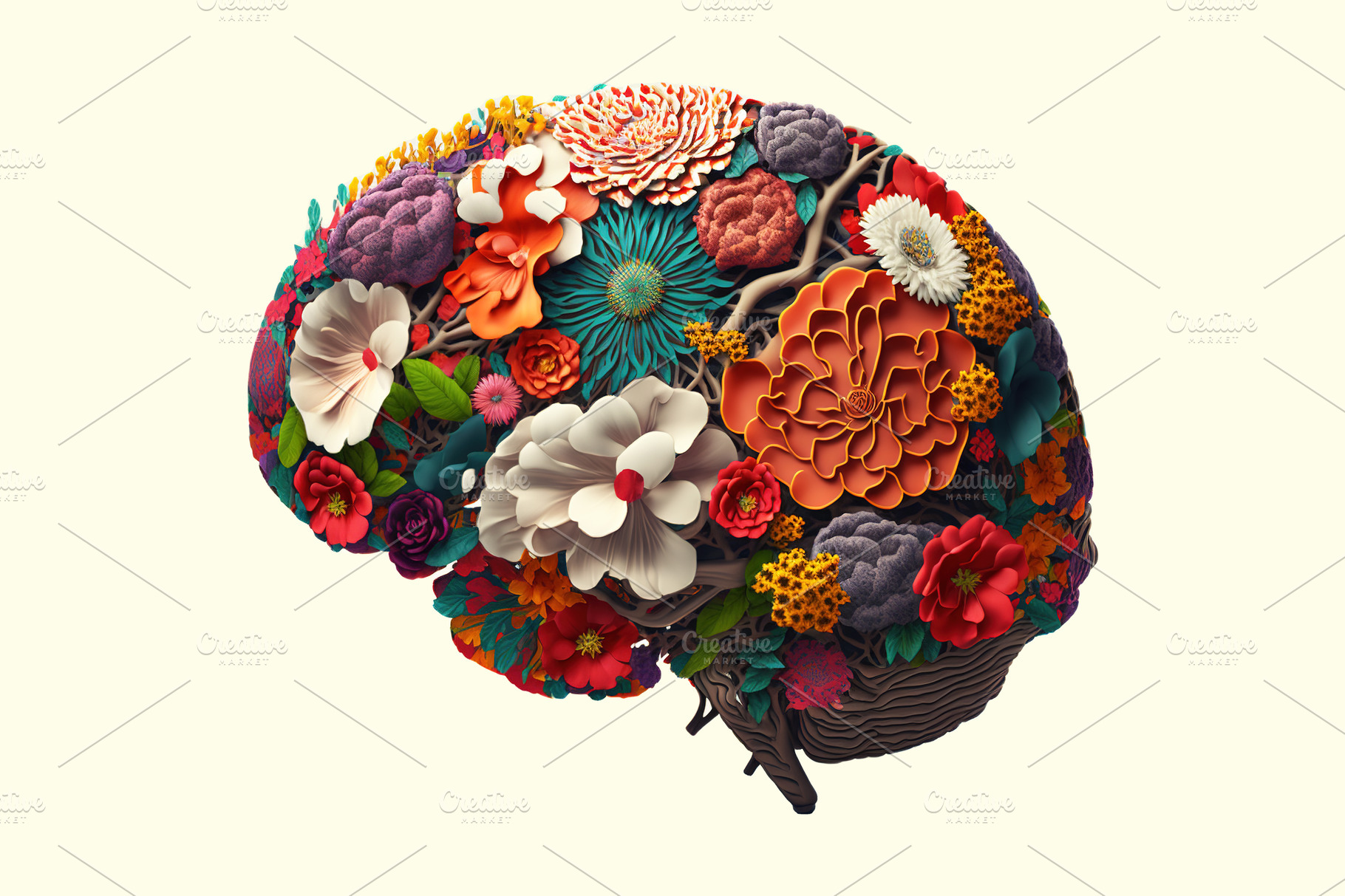 Recycled Plastic Flowers Art and Science Project - Left Brain Craft Brain