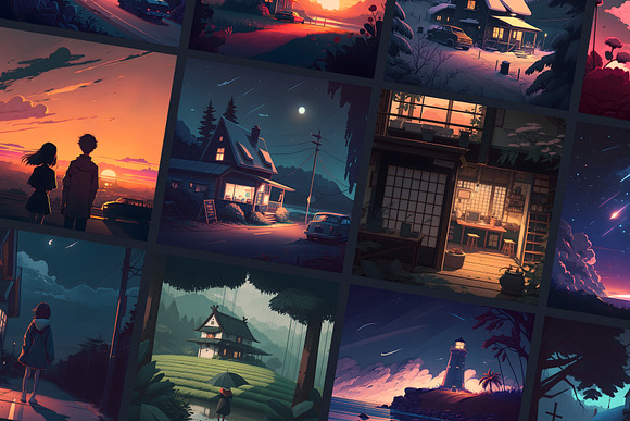 Introducing my collection of Anime and Lofi Wallpapers  Anime scenery,  Anime scenery wallpaper, Scenery wallpaper