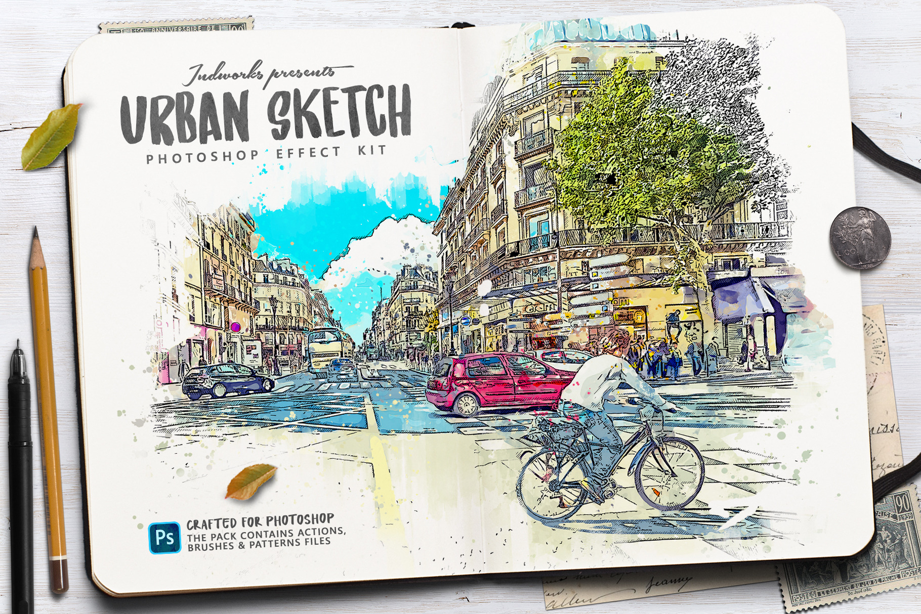 Urban Sketch Photoshop Action