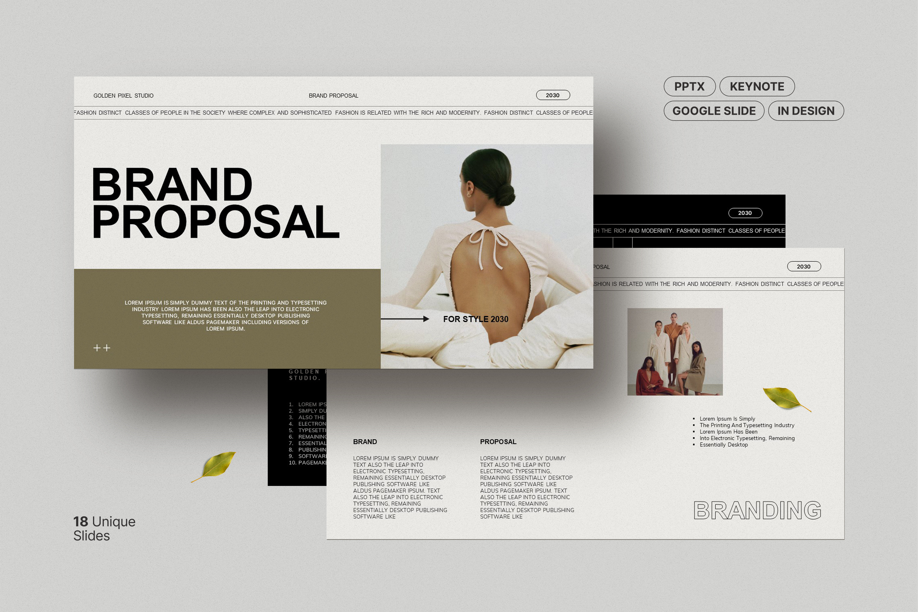 brand proposal presentation examples