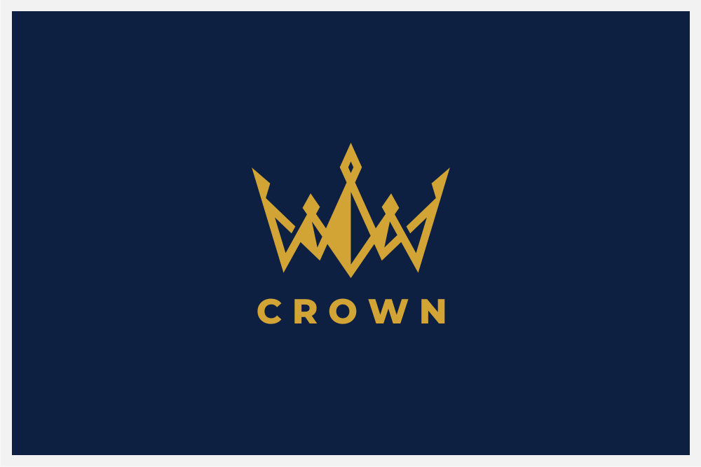 Abstract Crown Logo Template | Branding & Logo Templates ~ Creative Market