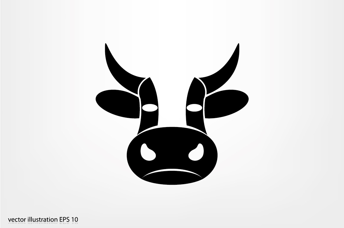 Cow Icon Vector | Pre-Designed Illustrator Graphics ~ Creative Market