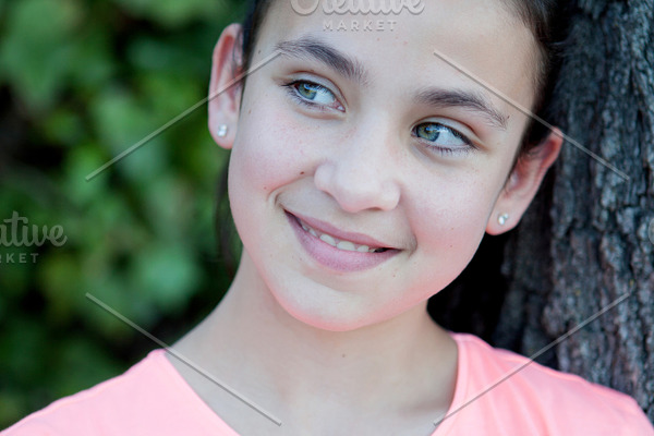 Pretty pre teenager girl featuring preteen, outside, and child | High ...