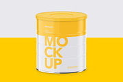 Download Milk Powder Can - High Angle Mockup | Creative Photoshop ...