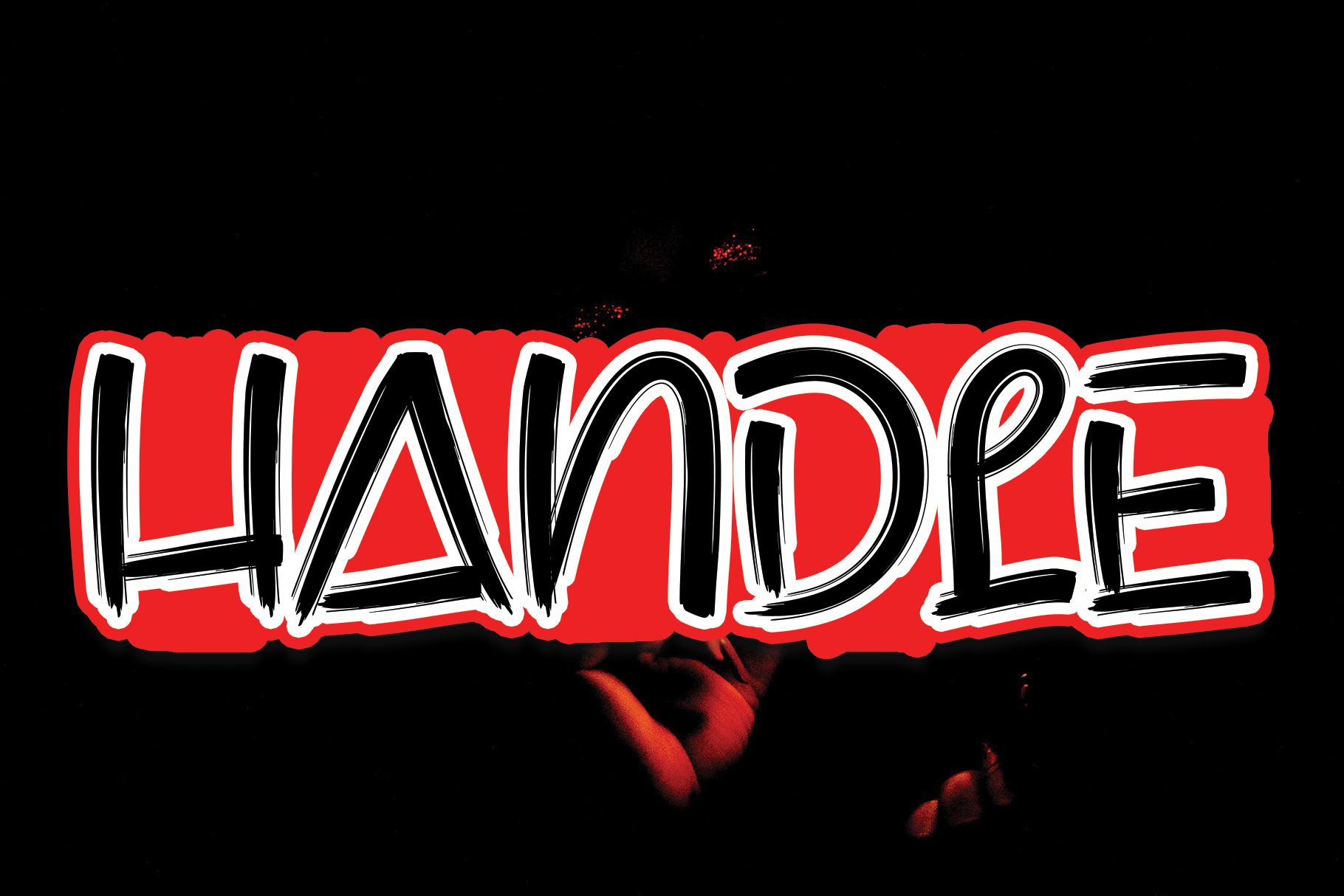 Handle | Script Font | Script Fonts ~ Creative Market