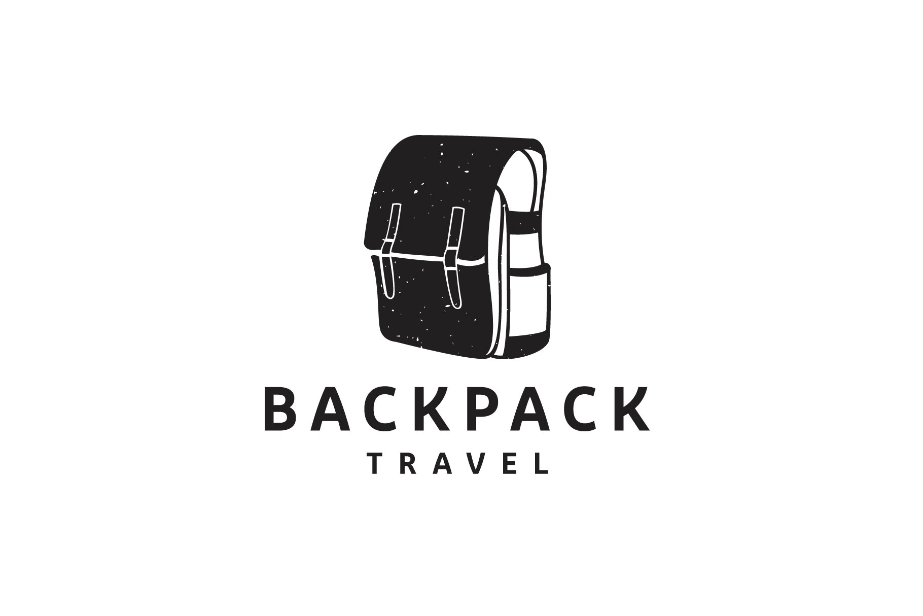 backpack travel logo