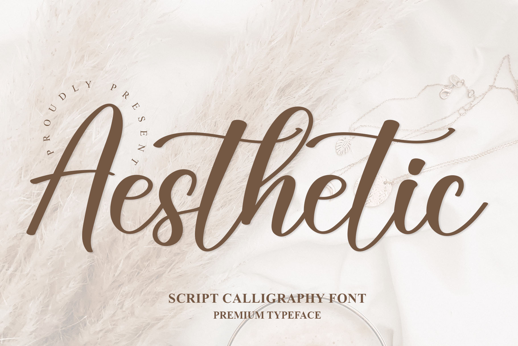 Aesthetic - Script Font | Creative Market