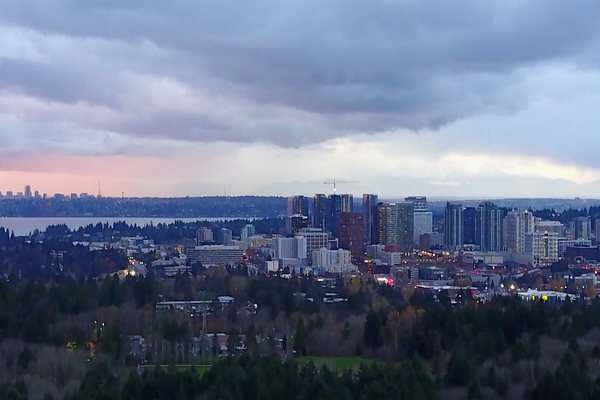 City Skyline Bellevue Washington High Quality Architecture Stock Photos Creative Market