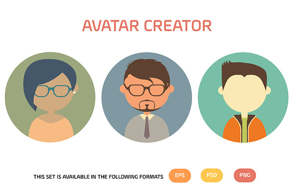 Avatar Creator | Pre-Designed Photoshop Graphics ~ Creative Market