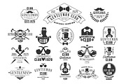 Gentlemen Club Emblems | Branding & Logo Templates ~ Creative Market