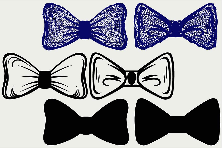 Download Bow Tie Svg Pre Designed Illustrator Graphics Creative Market