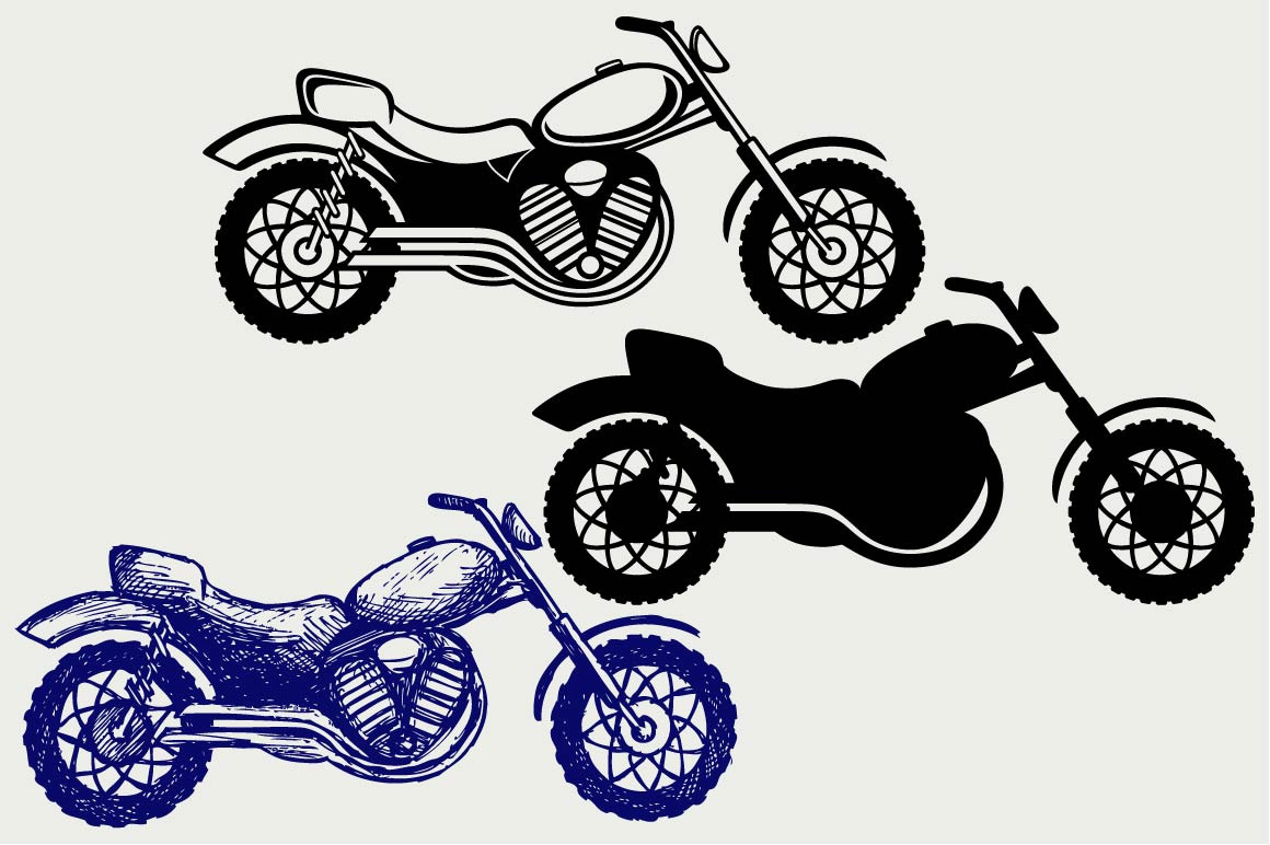 Download Classic Motorcycle Svg Pre Designed Illustrator Graphics Creative Market