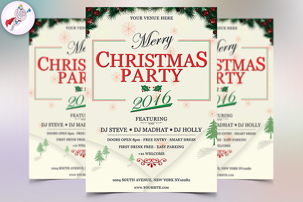 Christmas Carol Flyer Templates | Creative Photoshop Templates ...