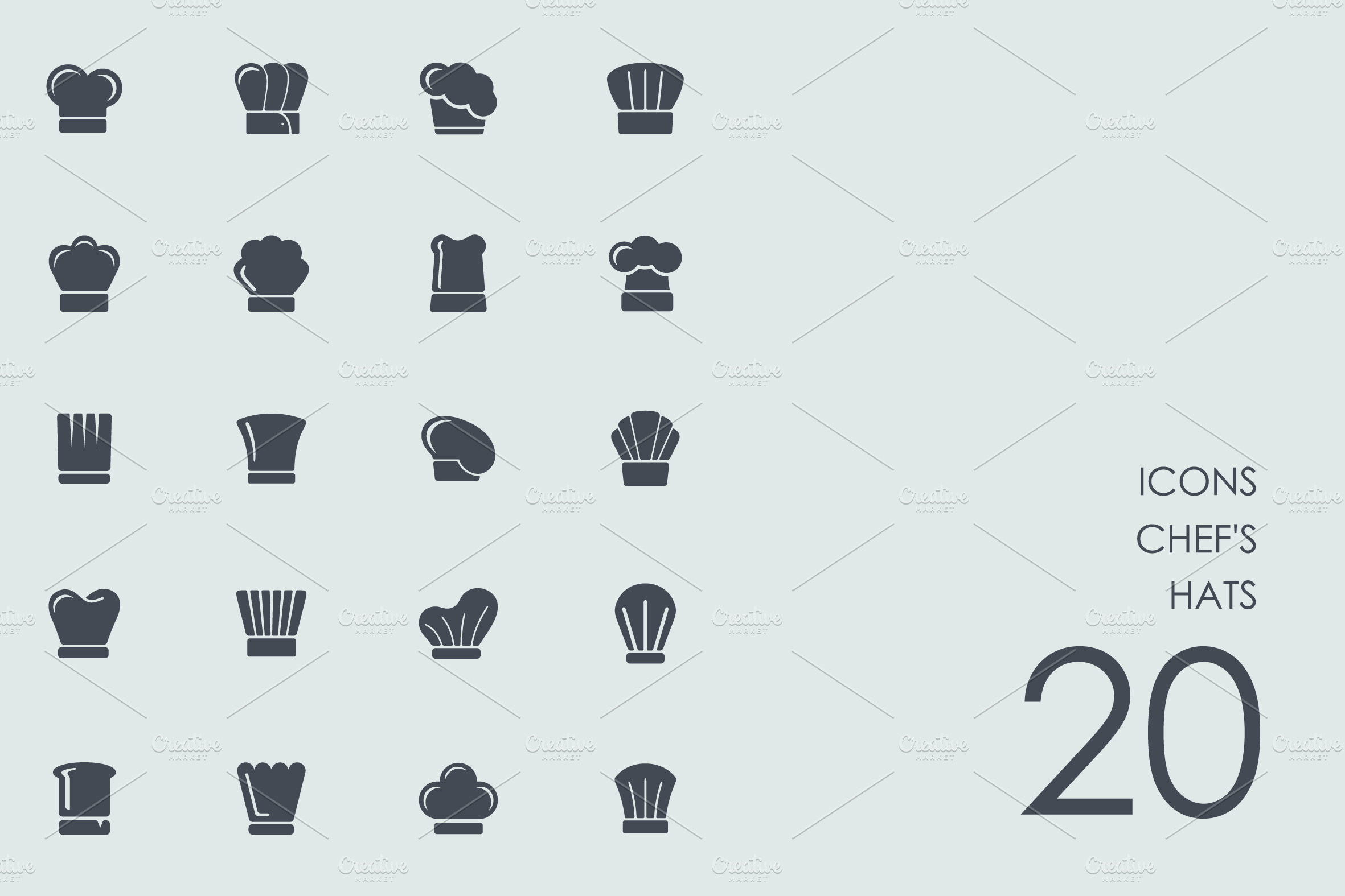 Download Chef's hats icons | Pre-Designed Photoshop Graphics ...