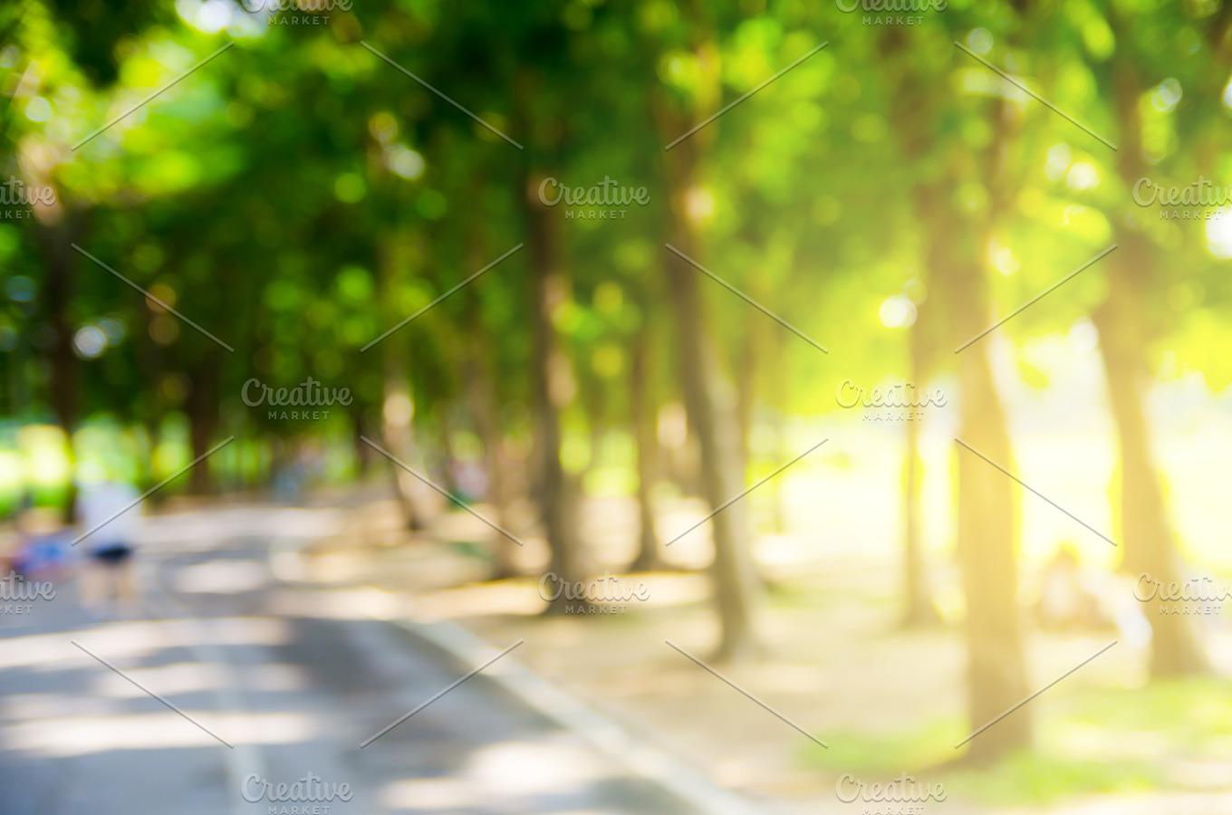 Blurred nature background containing park, blurred, and blur | High