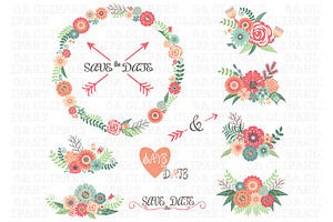 Wedding Clipart | Custom-Designed Illustrations ~ Creative Market