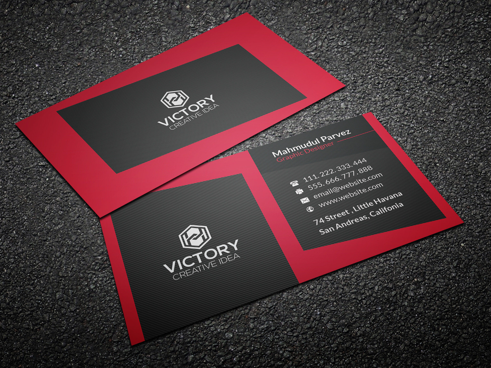 URIBIGILI CORPORATE BUSINESS CARD | Business Card Templates ~ Creative ...