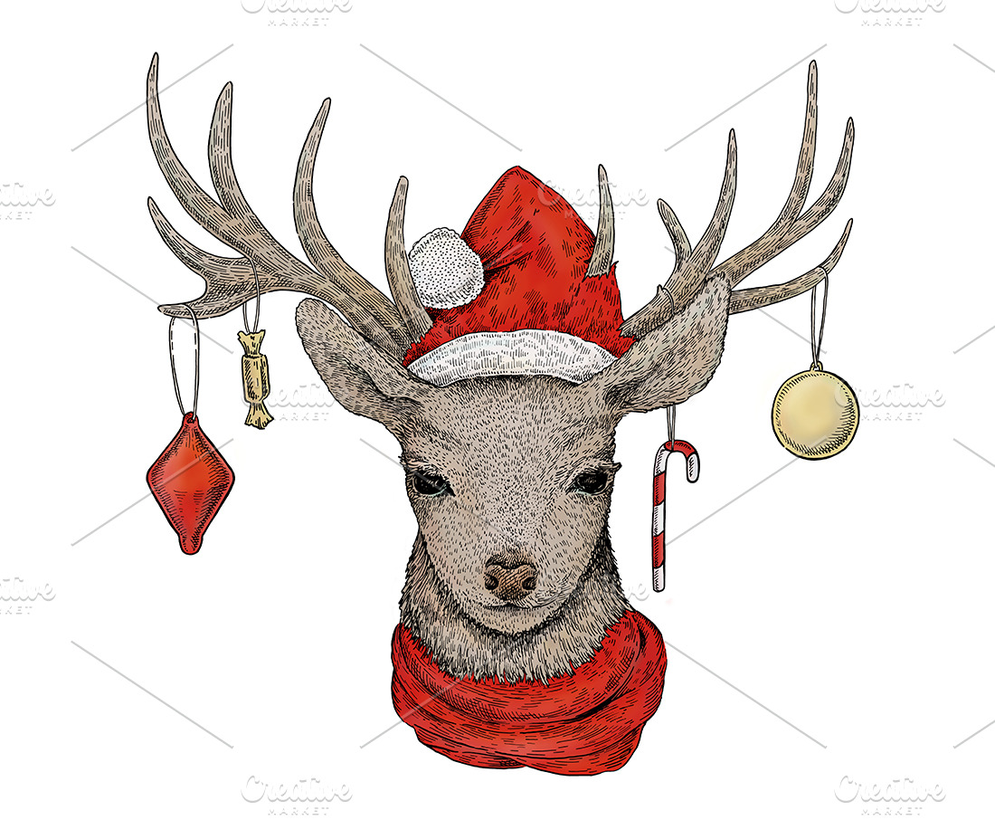 Christmas Deer 