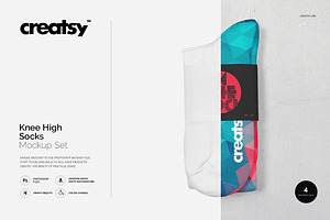 Download Athletic Socks 3 Types Mockup Set | Creative Photoshop ...