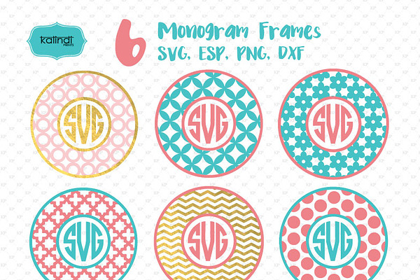 Download Circle monogram svg | Pre-Designed Illustrator Graphics ...