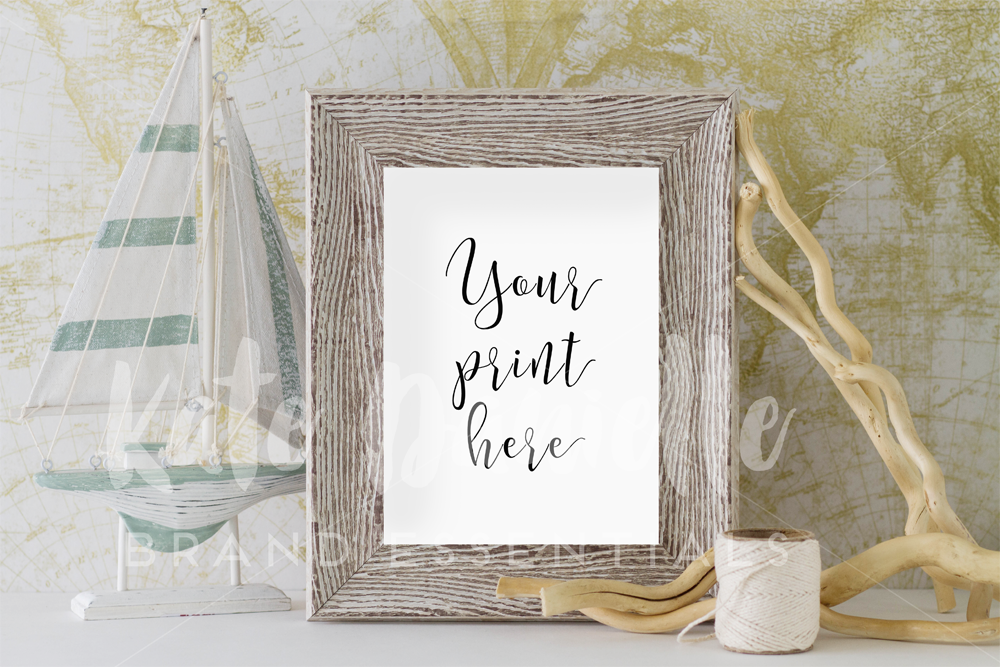 Download Rustic Styled Frame Mockup | Creative Photoshop Templates ~ Creative Market