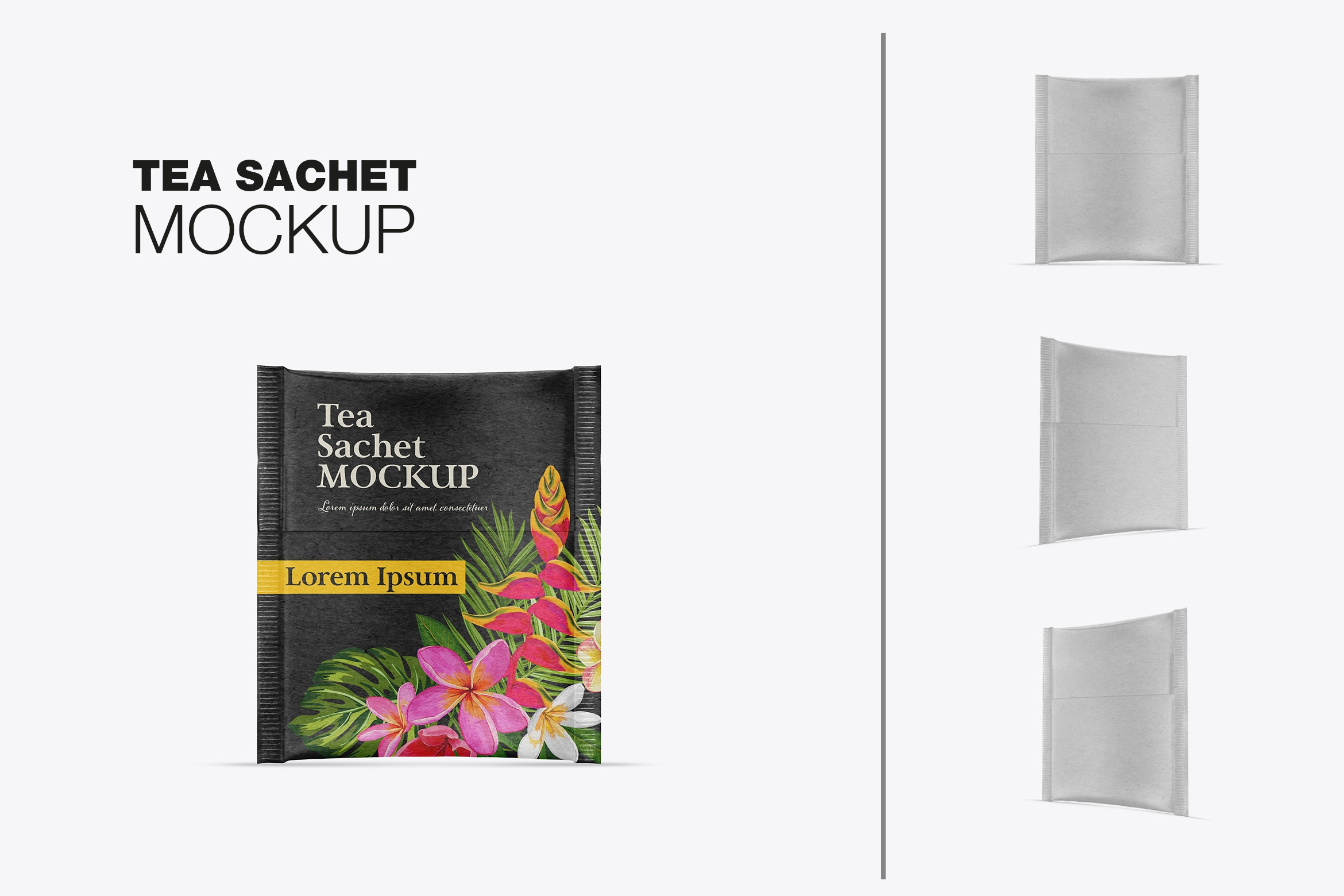 Kraft Tea Sachet Mockup Product Mockups Creative Market