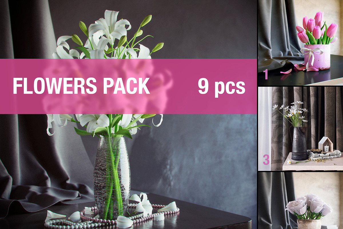 Flowers pack. Flower Pack.