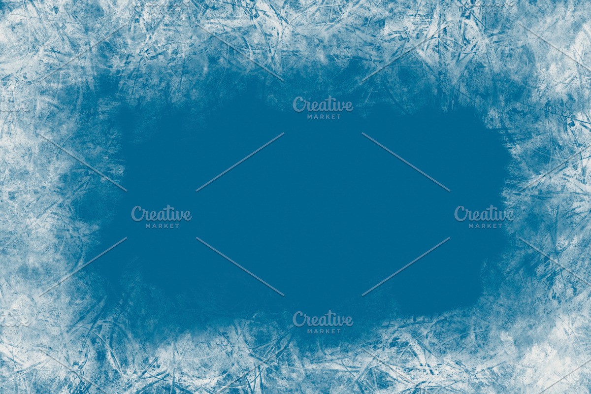 Blue Frozen Background Custom Designed Illustrations Creative Market