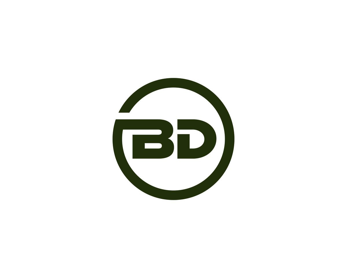 BD Logo Design | Branding & Logo Templates ~ Creative Market