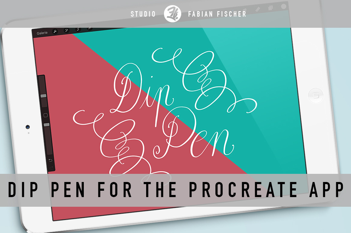 Dip Pen for Procreate App | Brushes ~ Creative Market